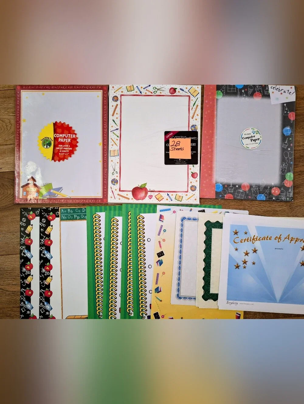 Computer printer letter paper Back To School Special 8.5. x 11